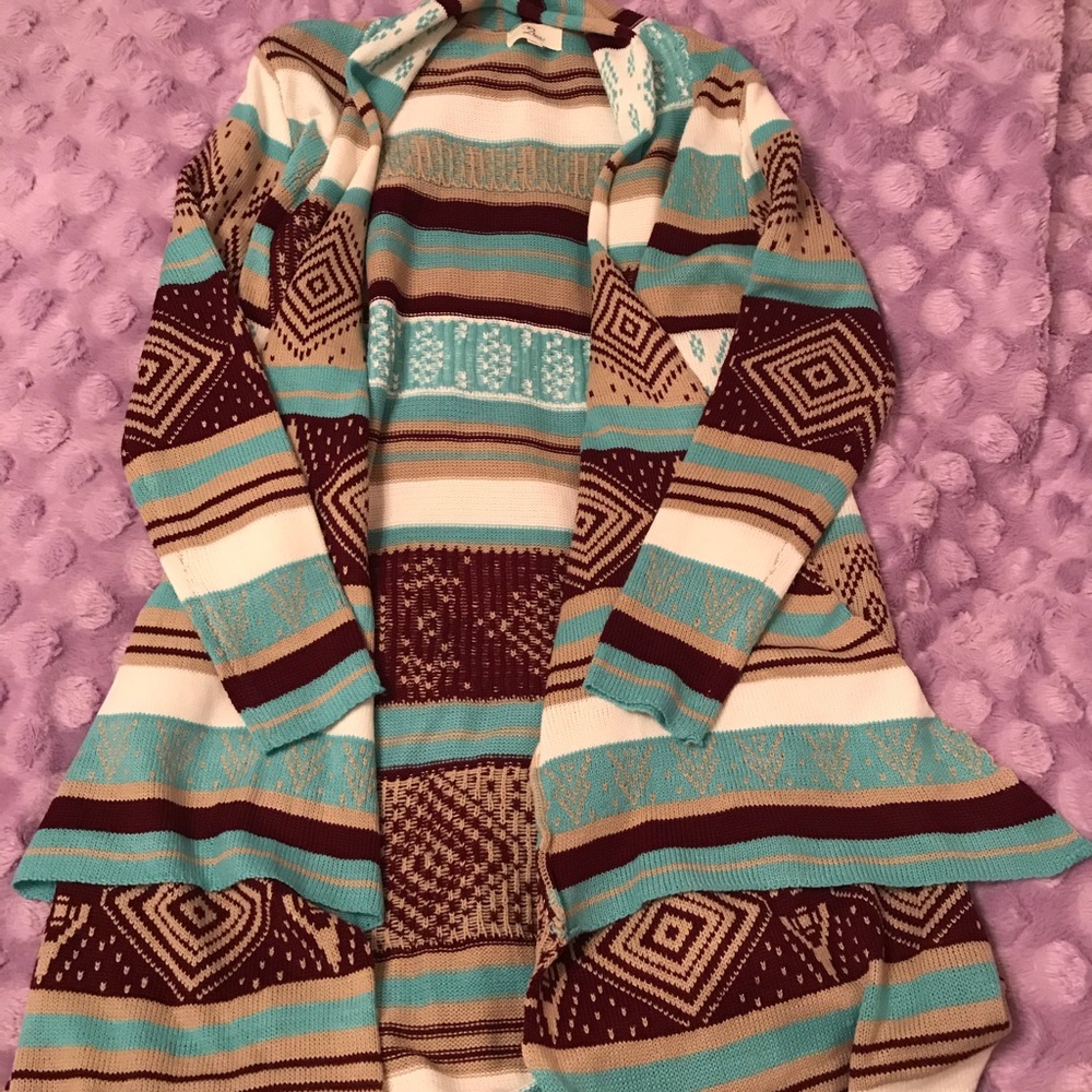 Western Cardigan Sweater